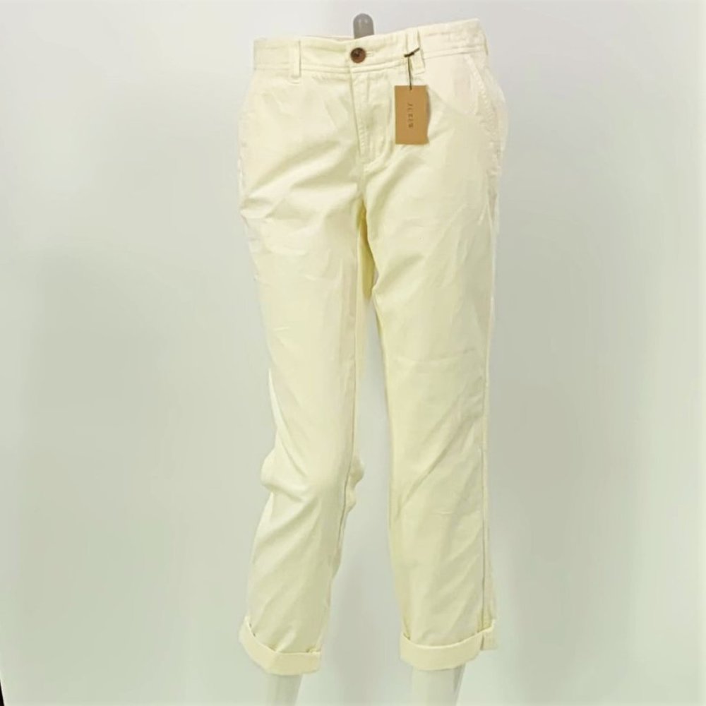 J. Crew Women's Sunwashed Slim Chino Pant